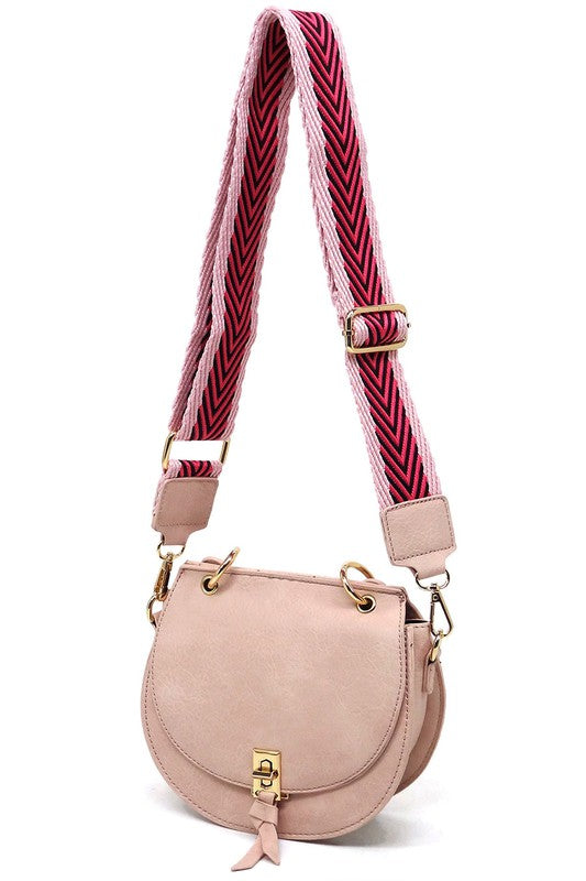 Fashion Flap Saddle Satchel Crossbody Bag in 4 Colors