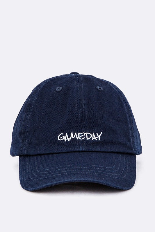 GAMEDAY Embroidery Washed Cotton Cap