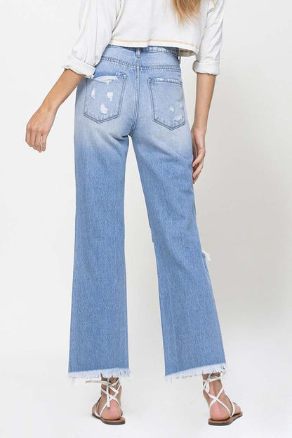 90's Vintage Ankle Flare Jeans from Vervet