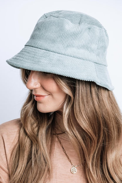 Corduroy Bucket Hat in 11 Colors