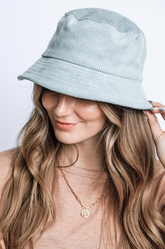 Corduroy Bucket Hat in 11 Colors