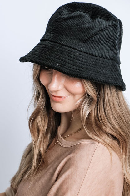 Corduroy Bucket Hat in 11 Colors