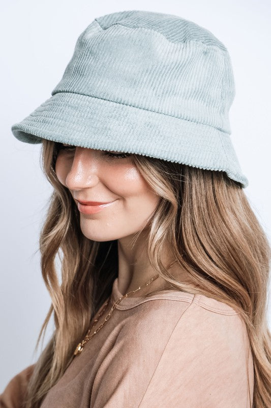 Corduroy Bucket Hat in 11 Colors