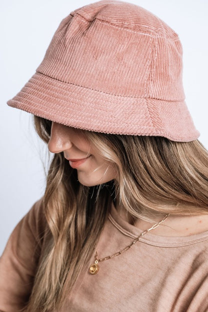 Corduroy Bucket Hat in 11 Colors