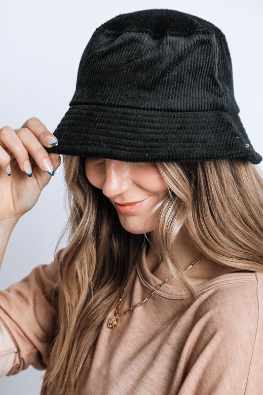 Corduroy Bucket Hat in 11 Colors