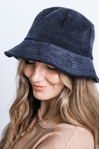 Corduroy Bucket Hat in 11 Colors