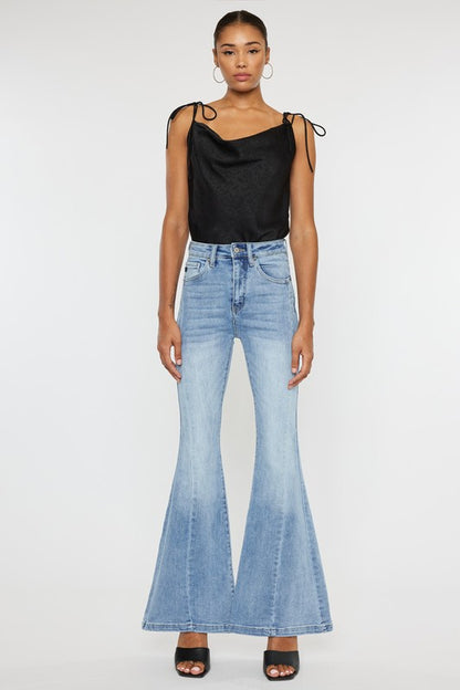 High RIse Super Flare Bellbottom Jeans