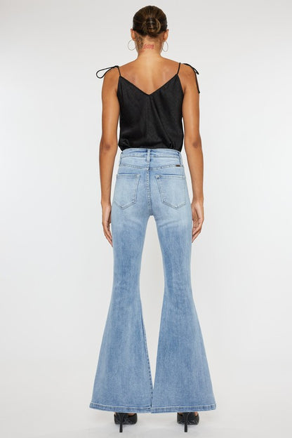 High RIse Super Flare Bellbottom Jeans