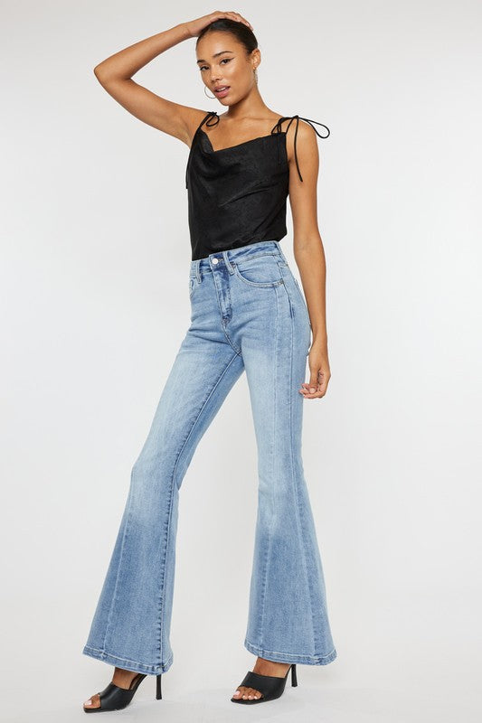 High RIse Super Flare Bellbottom Jeans