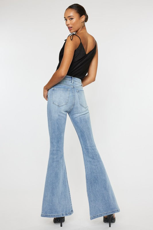 High RIse Super Flare Bellbottom Jeans