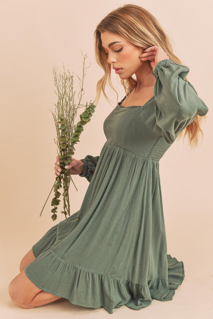 Taya Poet Dress in 6 Colors (small only)