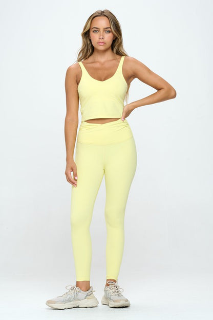 Lulu Align Fabric Dupe Cropped Tank Top