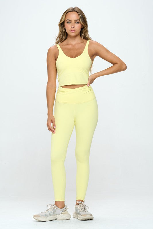 Activewear (Lulu Align Fabric!) 2pc Set Tank Top and Leggings in 2 Colors