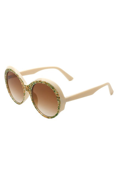 Women Round Oversize Circle Fashion Sunglasses