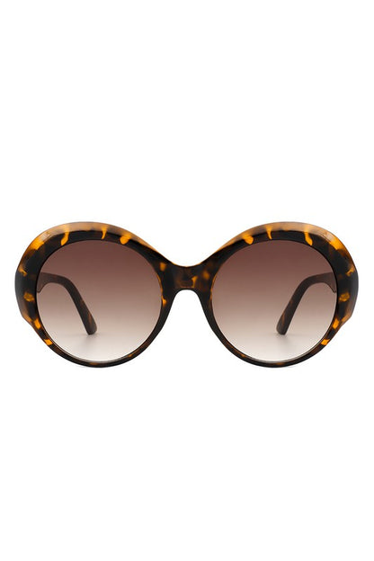 Women Round Oversize Circle Fashion Sunglasses