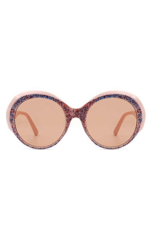 Women Round Oversize Circle Fashion Sunglasses