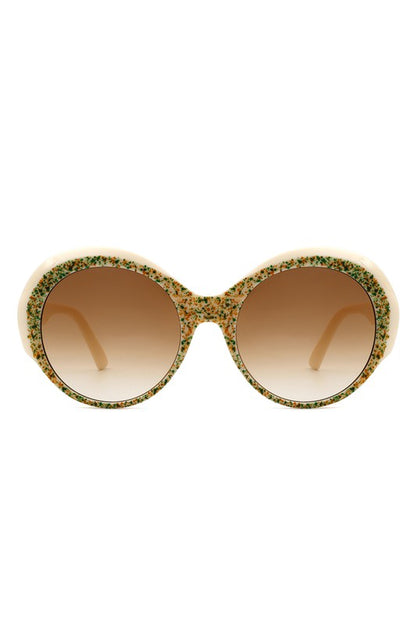 Women Round Oversize Circle Fashion Sunglasses