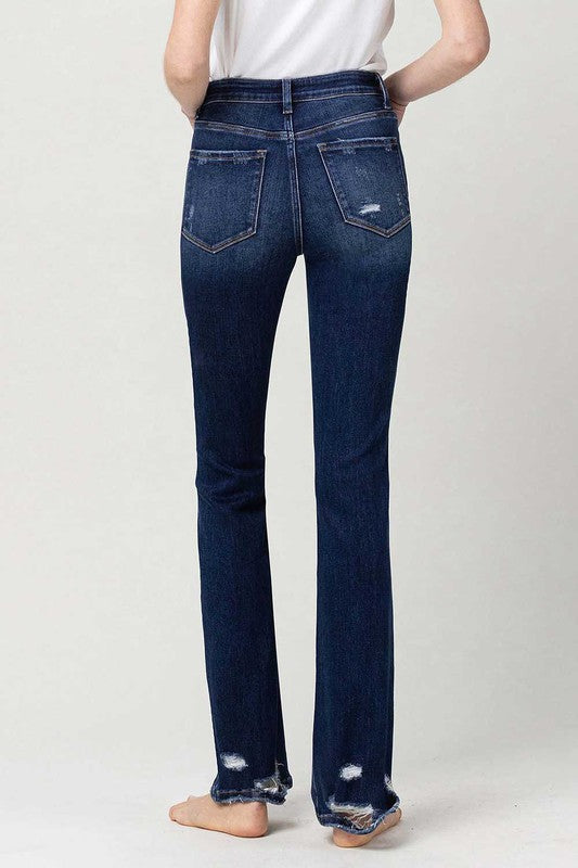 High Rise Slim Bootcut Jeans from Vervet