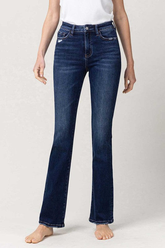 High Rise Slim Bootcut Jeans from Vervet