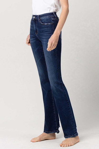 High Rise Slim Bootcut Jeans from Vervet