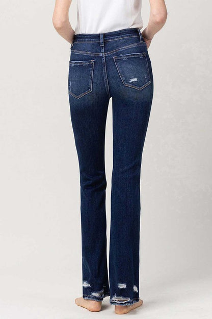 High Rise Slim Bootcut Jeans from Vervet