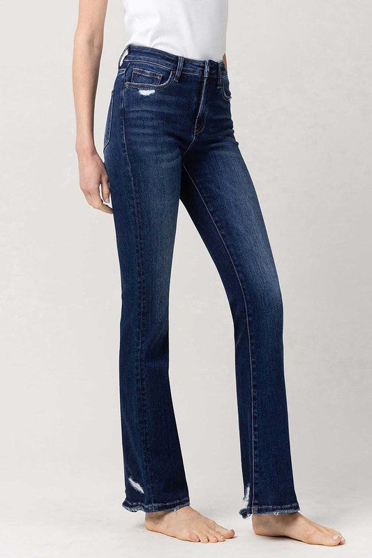 High Rise Slim Bootcut Jeans from Vervet