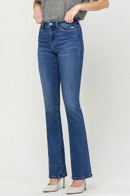 High Rise Bootcut Jeans from Vervet