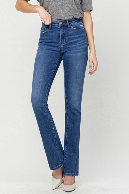 High Rise Bootcut Jeans from Vervet