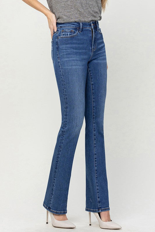 High Rise Bootcut Jeans from Vervet