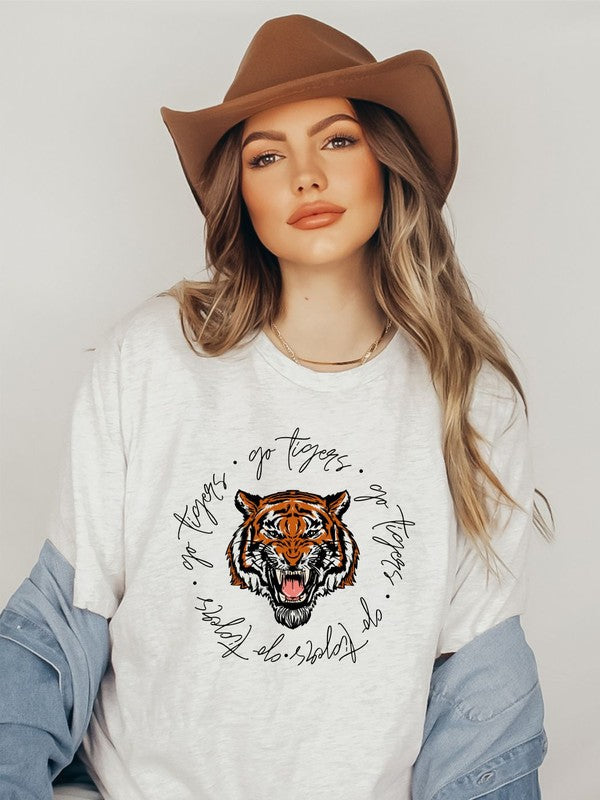 Tiger Circle Softstyle Gameday Graphic Tee