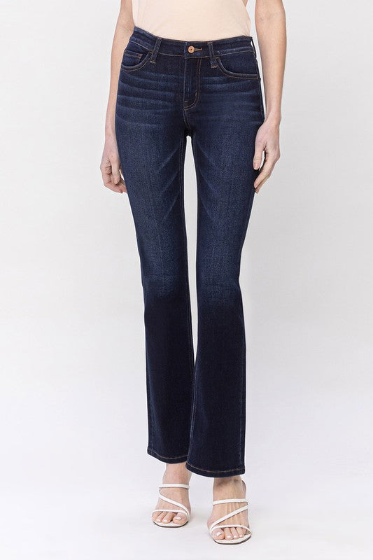 Mid Rise Bootcut Jeans from Vervet