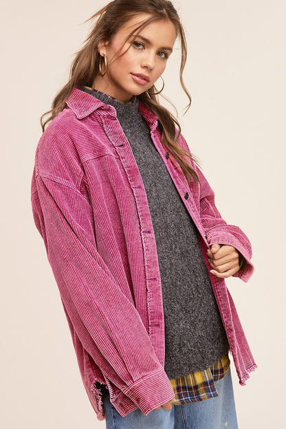 Daisy Corduroy Jacket in 5 Colors