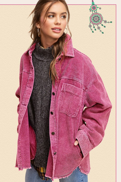 Daisy Corduroy Jacket in 5 Colors