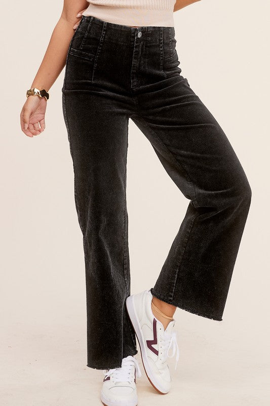 Candice Corduroy Ankle Pants