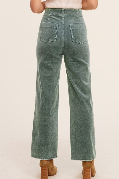 Candice Corduroy Ankle Pants