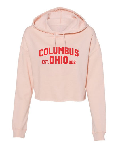 Columbus Ohio State Cropped Hoodie