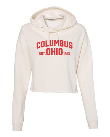 Columbus Ohio State Cropped Hoodie