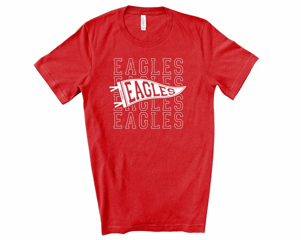 Eagles Pennant Softstyle Gameday Graphic Tee