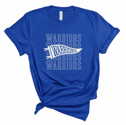 Warriors Pennant Softstyle Gameday Graphic Tee