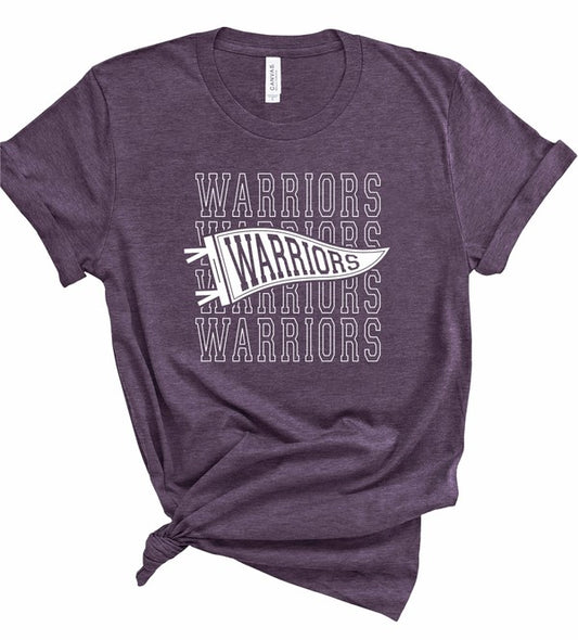 Warriors Pennant Softstyle Gameday Graphic Tee