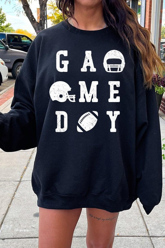 Gameday Football Graphic Fleece Sweatshirts