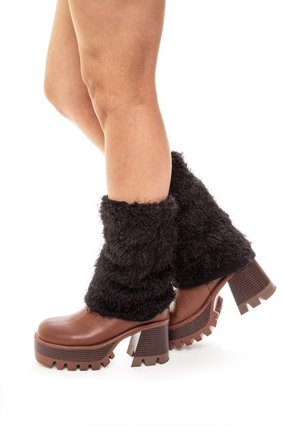 Fuzzy Fur Boot Cuff