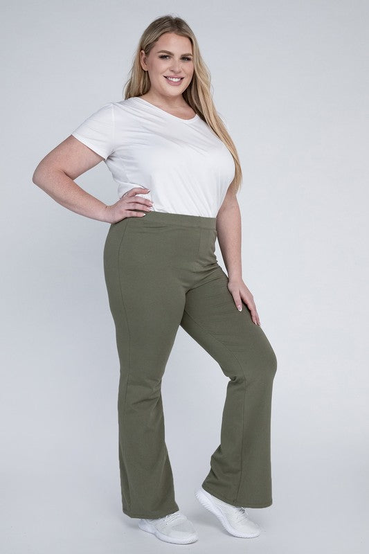 Plus Everyday Flare Bottoms in 6 Colors