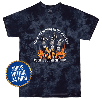 Taylor Swift Inspired Halloween Tee "They're Burning All The Witches"