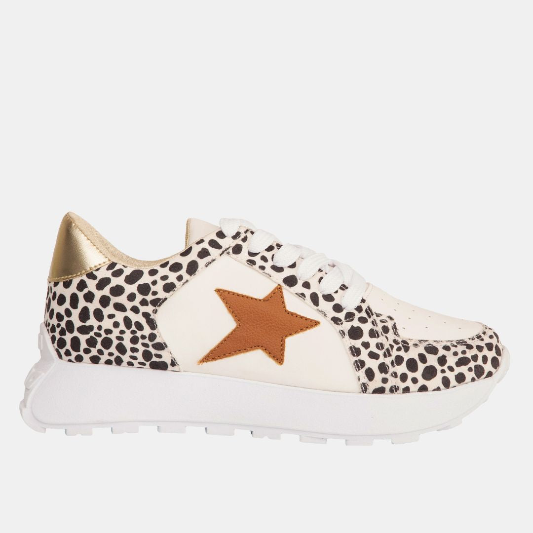 Smith Cute Animal Print Sneakers