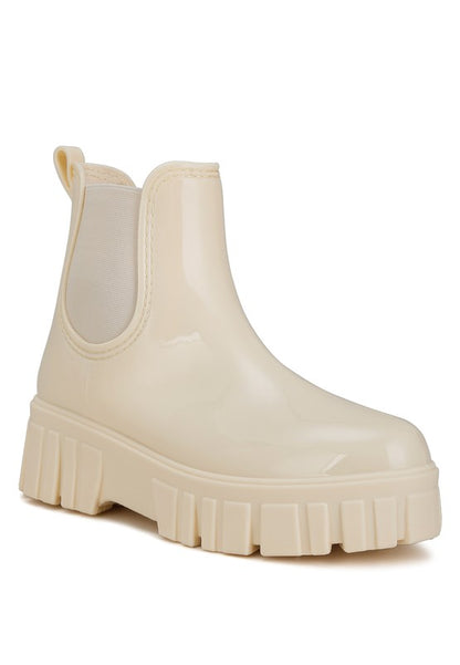 Jerico Chunky Chelsea Rain Boots