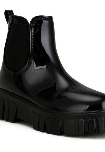 Jerico Chunky Chelsea Rain Boots